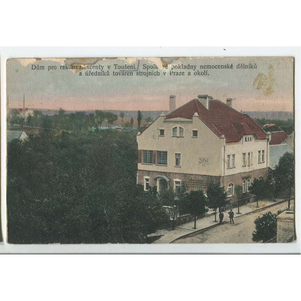 Lázně Toušeň, Praha východ, (pošk.)