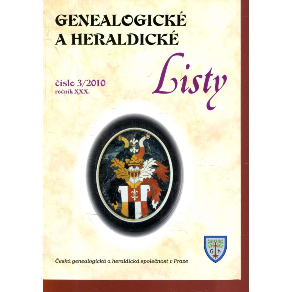 Genealogické a heraldické listy, ročník XXX., č. 3/2010