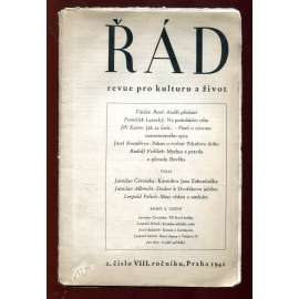 Řád: Revue pro kulturu a život. 2/1942 (roč. VIII.)