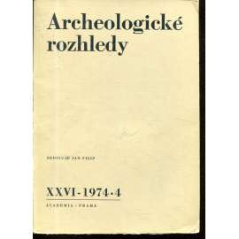 Archeologické rozhledy XXVI - 1974, č. 4.