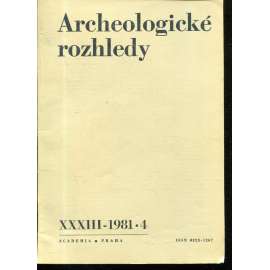 Archeologické rozhledy XXXIII - 1981, č. 4.