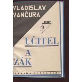 Učitel a žák (ed. Plejada, obálka Vít Obrtel)