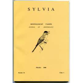 Sylvia. Ročník 36, číslo 1 2000. Časopis České společnosti ornitologické = Journal of the Czech Society for Ornithology