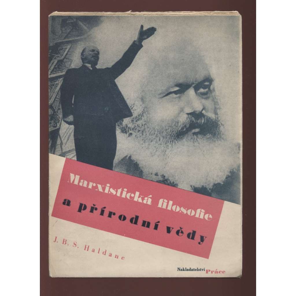 Marxistická filosofie a přírodní vědy (obálka Karel Teige)