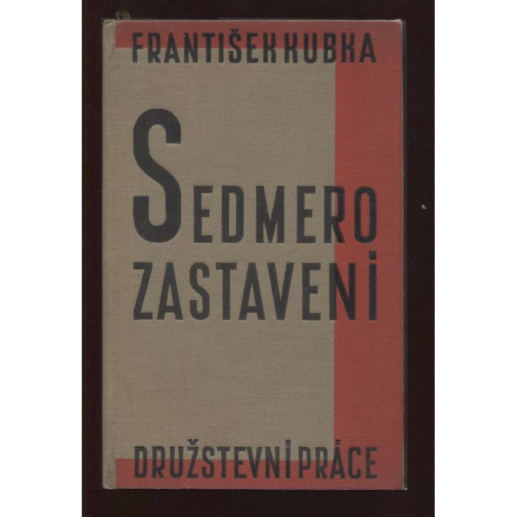 Sedmero zastavení (obálka Stanislav Ulman)