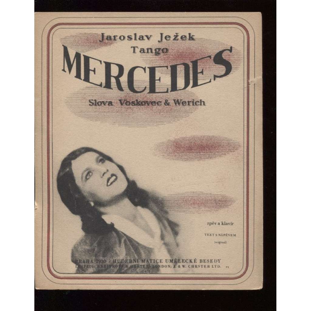Mercedes (Osvobozené divadlo, tango, Jaroslav Ježek)