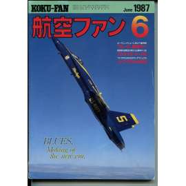 The Koku-Fan 6/1987, Vol. 36, No. 6 (letectví, letadla)