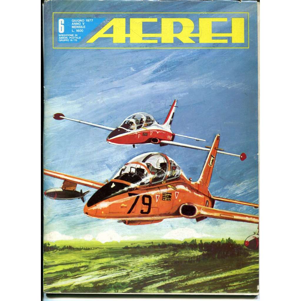 Aerei 6/1977 (letectví, letadla)
