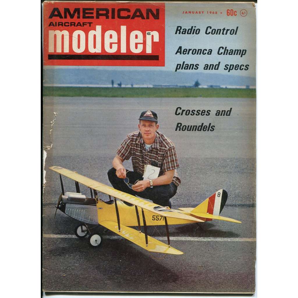 American Aircraft Modeler 1/1968, Vol. 66, No. 1 (letadla, modelářství)