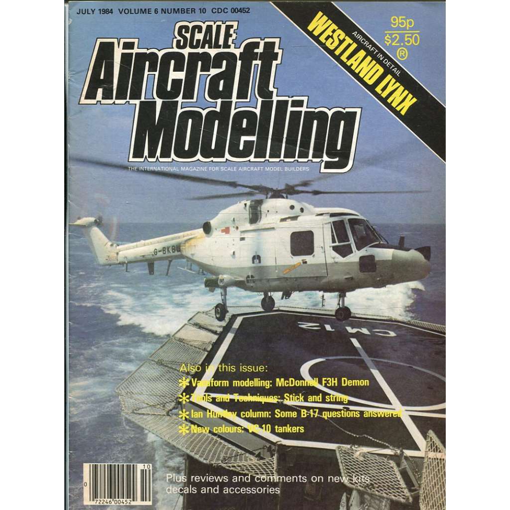 Scale Aircraft Modelling 7/1984, Vol. 6, No. 10 (letadla, modelářství)