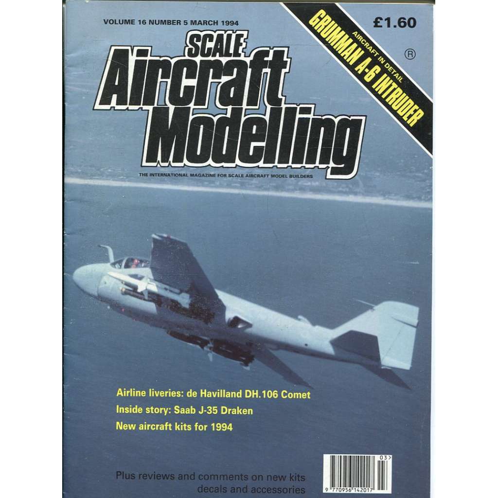 Scale Aircraft Modelling 3/1994, Vol. 16, No. 5 (letadla, modelářství)