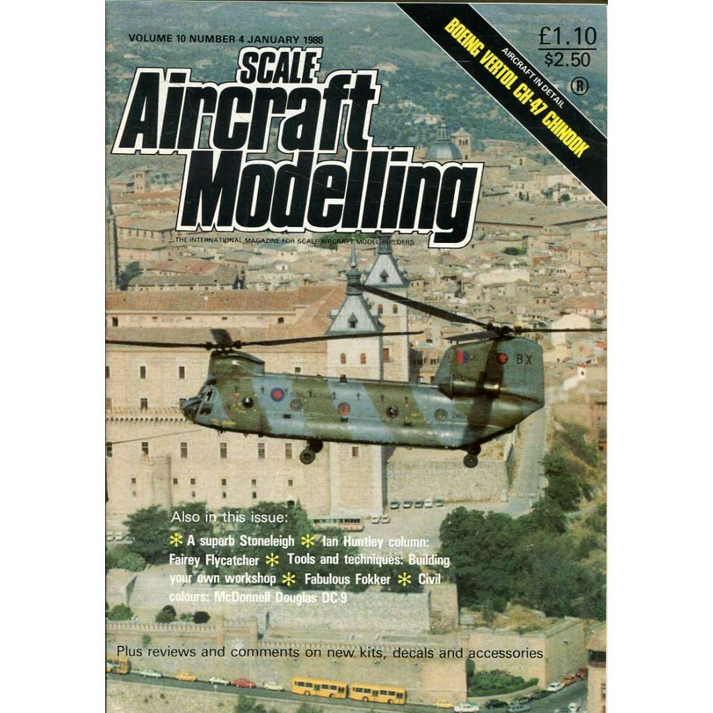 Scale Aircraft Modelling 1/1988, Vol. 10, No. 4 (letadla, modelářství)