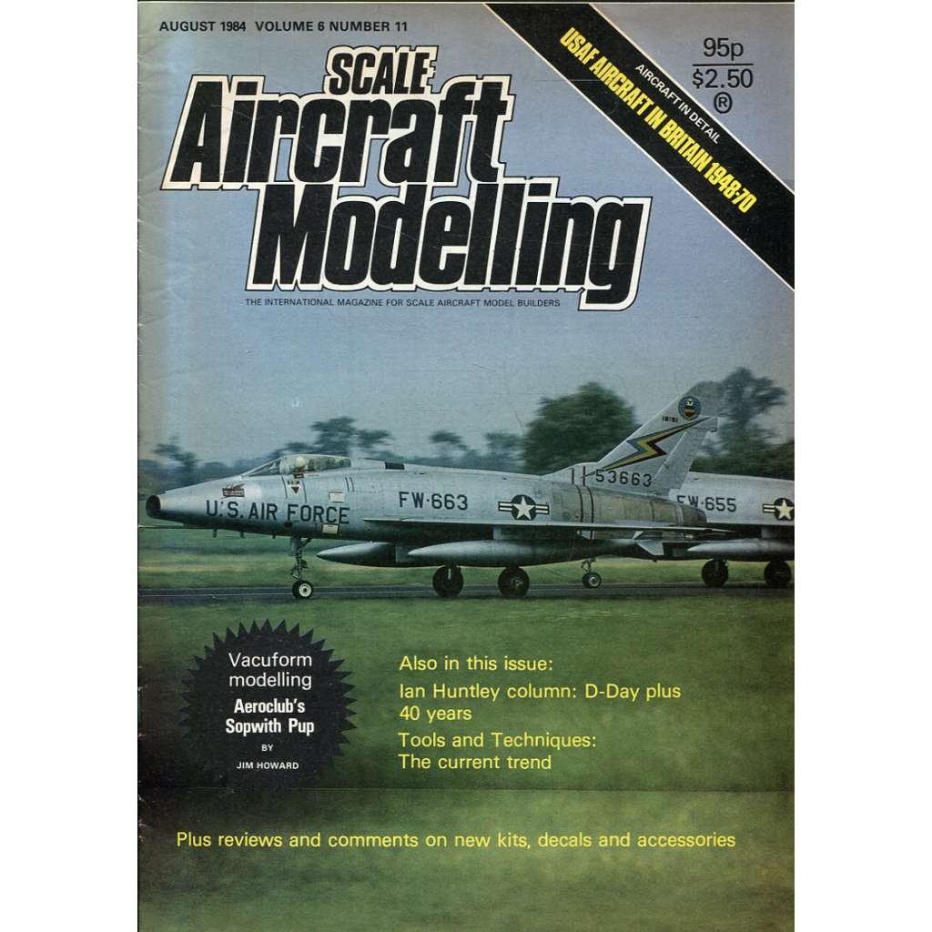 Scale Aircraft Modelling 8/1984, Vol. 6, No. 11 (letadla, modelářství)