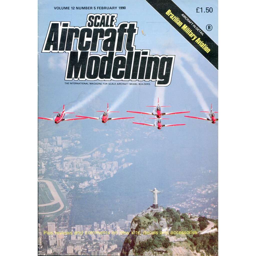 Scale Aircraft Modelling 2/1990, Vol. 12, No. 5 (letadla, modelářství)