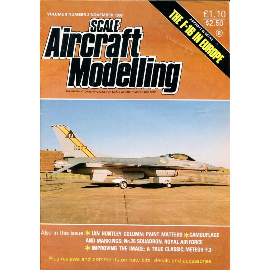 Scale Aircraft Modelling 11/1986, Vol. 9, No. 2 (letadla, modelářství)