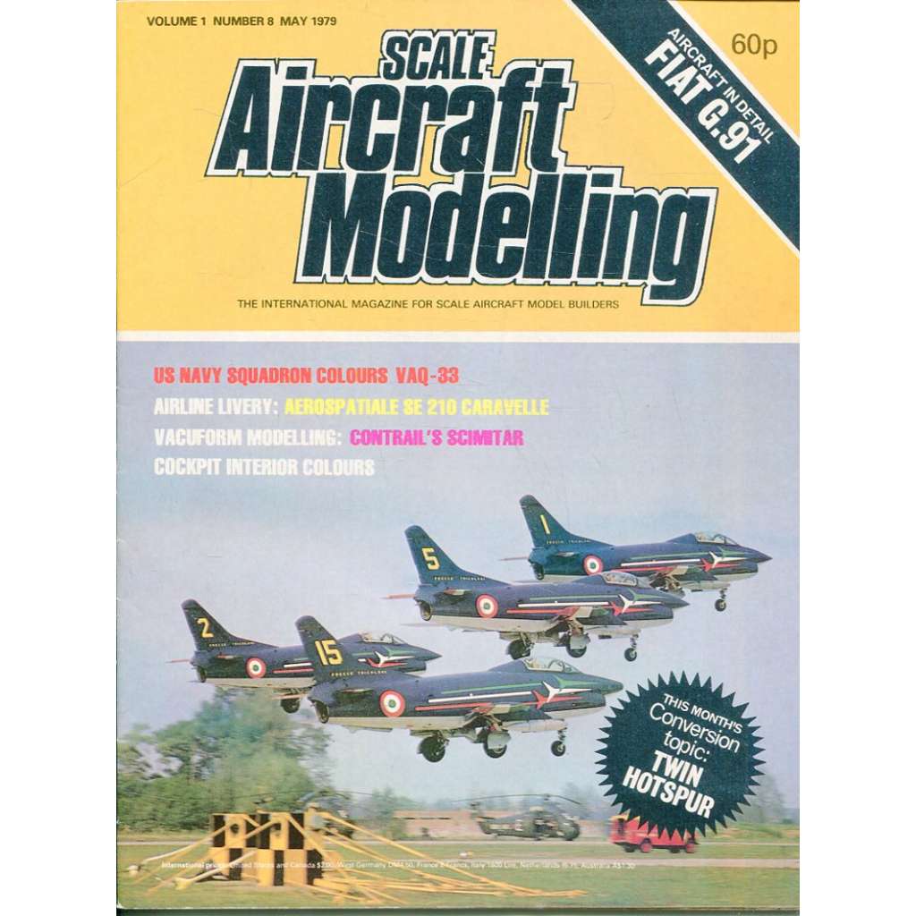 Scale Aircraft Modelling 5/1979, Vol. 1, No. 8 (letadla, modelářství)