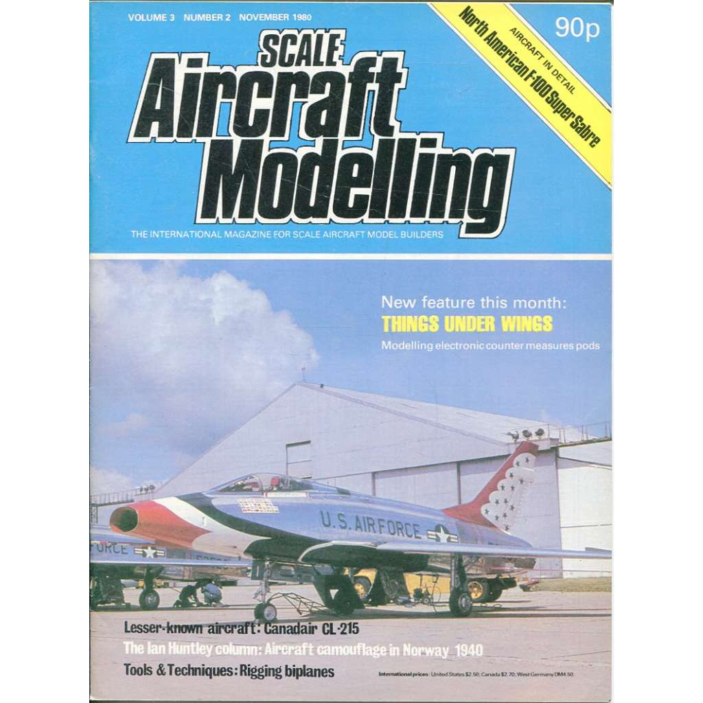Scale Aircraft Modelling 11/1980, Vol. 3, No. 2 (letadla, modelářství)