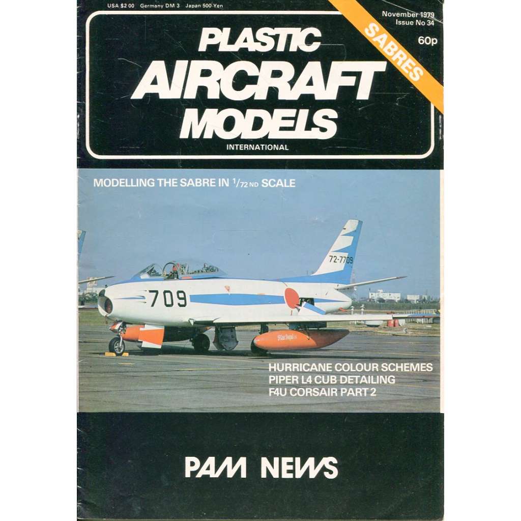 Plastic Aircraft Models No. 34, 1979 (letadla, modelářství)