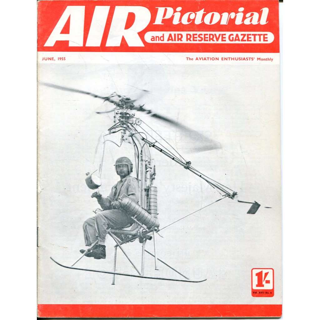 Air Pictorial 6/1955, Vol. 17, No. 6 (letadla, letectví)