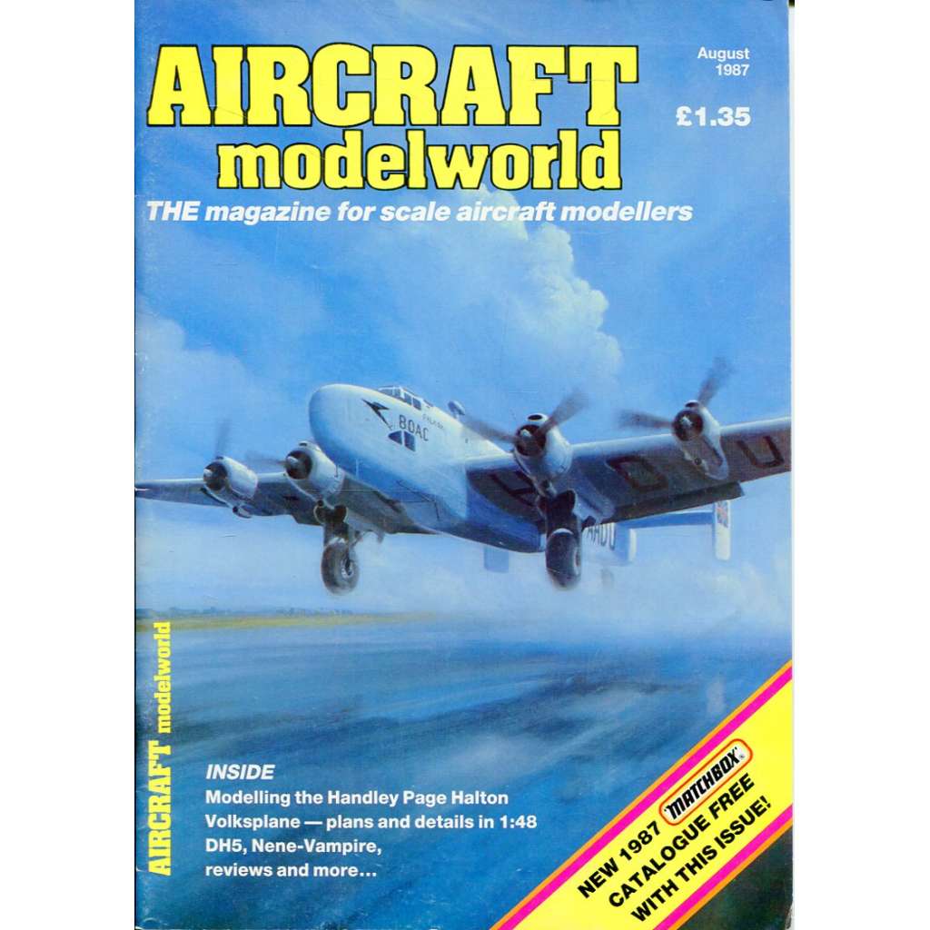 Aircraft Modelworld 7-8/1987, Vol. 4, No. 5 (letadla, modelářství)