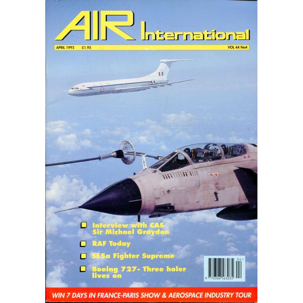 Air International 4/1993, Vol. 44, No. 4 (letectví, letadla)