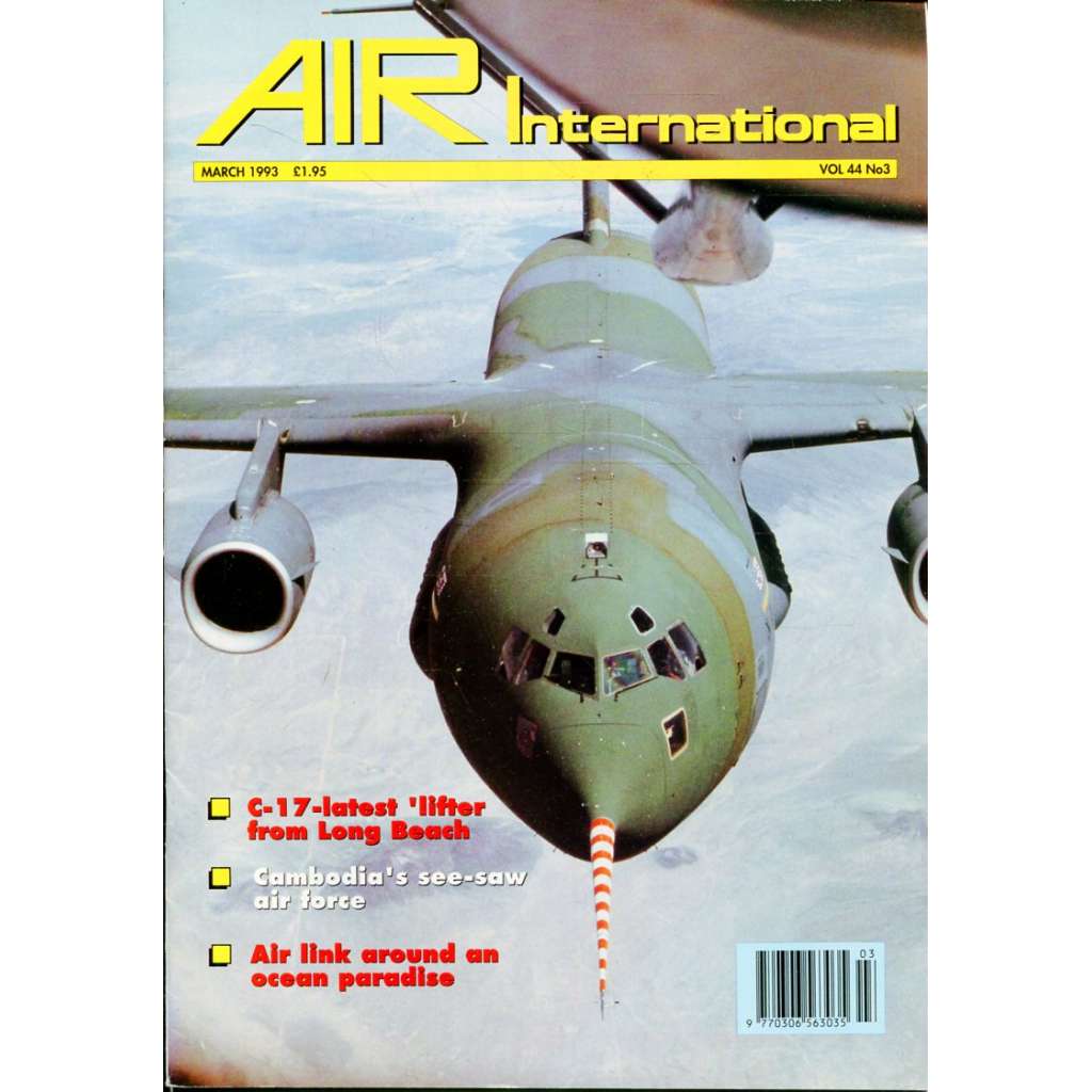 Air International 3/1993, Vol. 44, No. 3 (letectví, letadla)