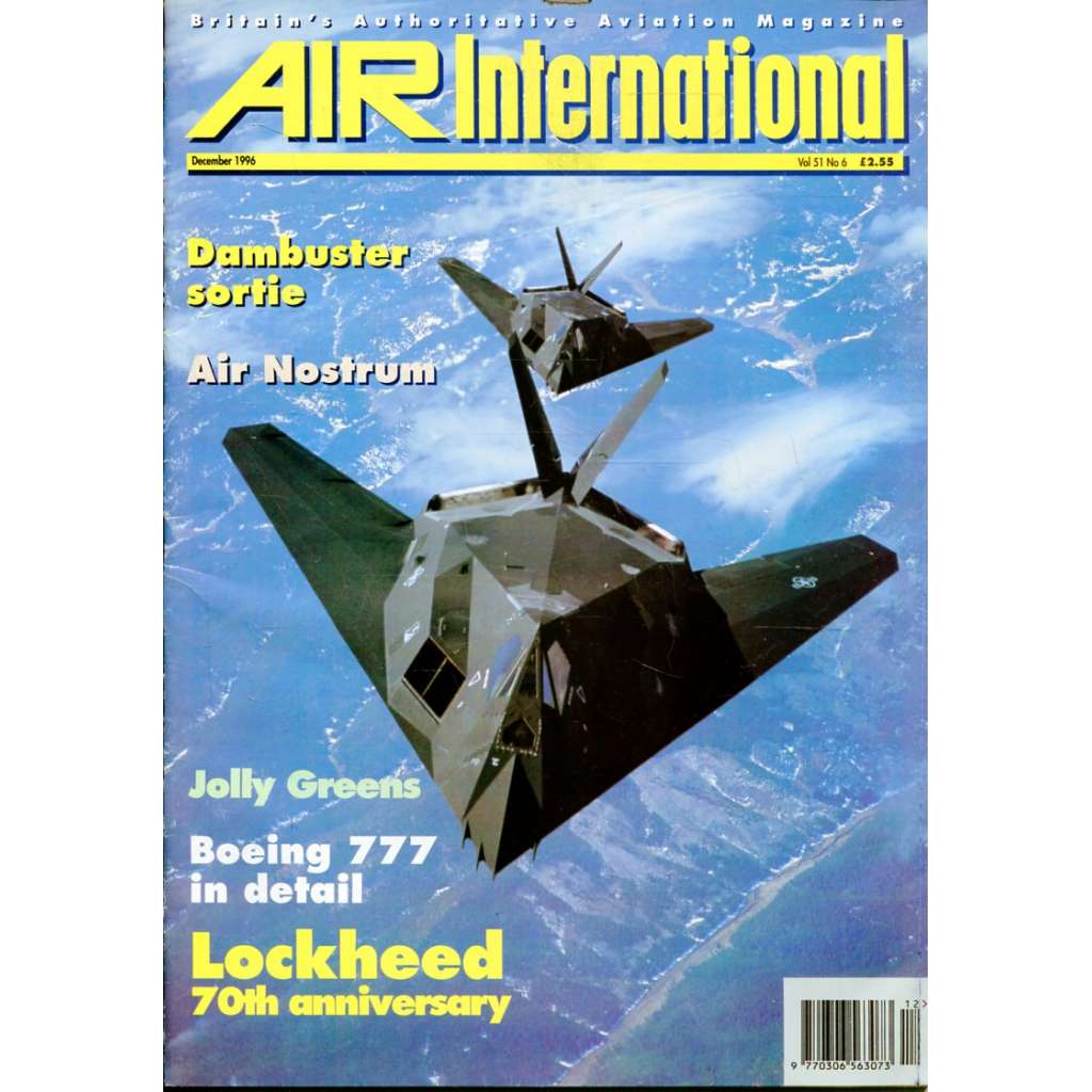 Air International 12/1996, Vol. 51, No. 6 (letectví, letadla)