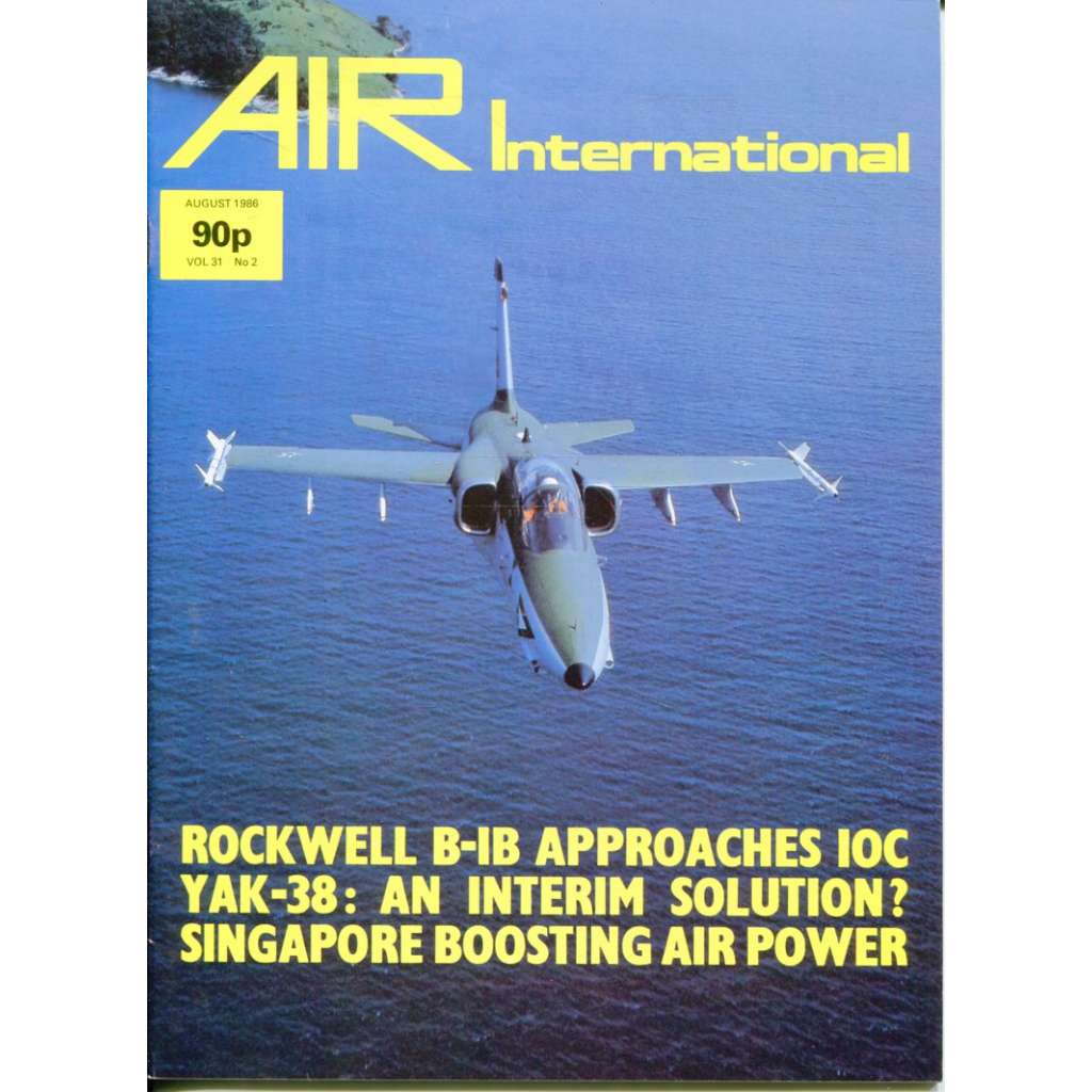 Air International 8/1986, Vol. 31, No. 2 (letectví, letadla)