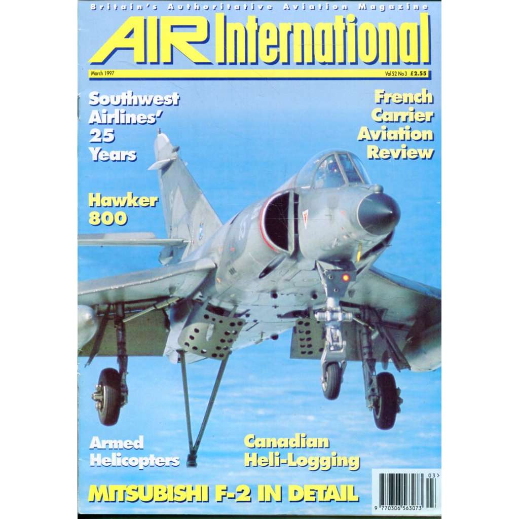 Air International 3/1997, Vol. 52, No. 3 (letectví, letadla)