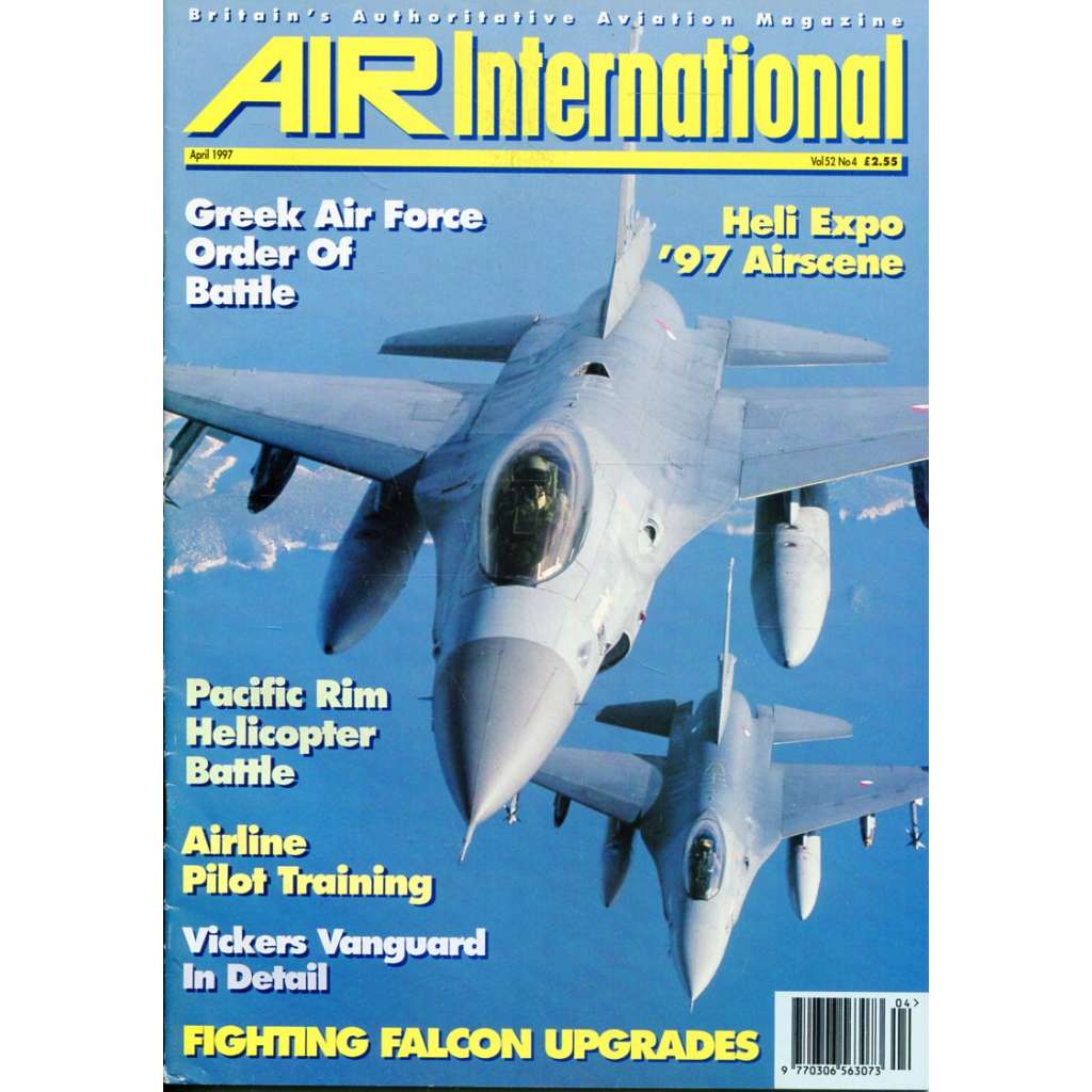 Air International 4/1997, Vol. 52, No. 4 (letectví, letadla)