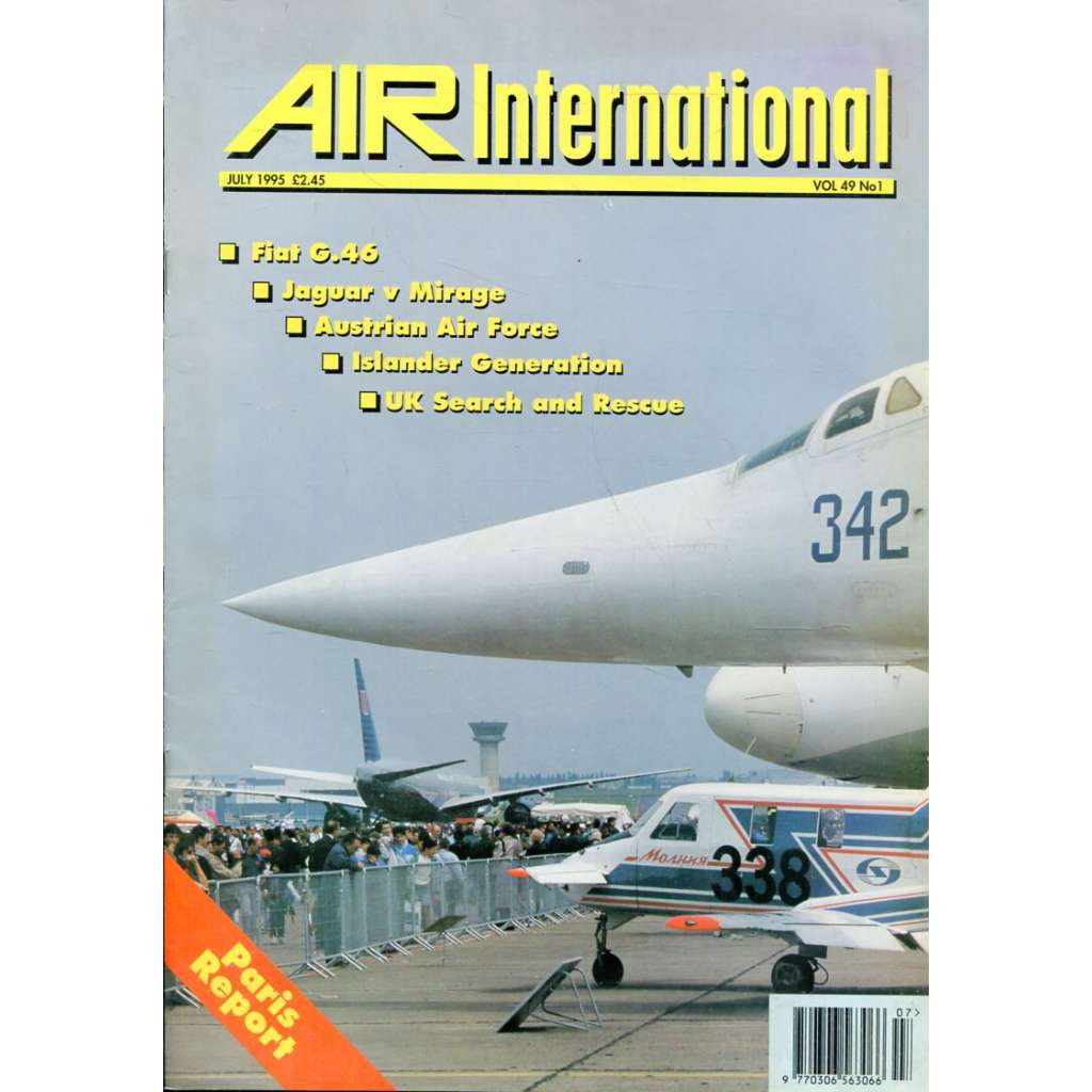 Air International 6/1995, Vol. 49, No. 1 (letectví, letadla)