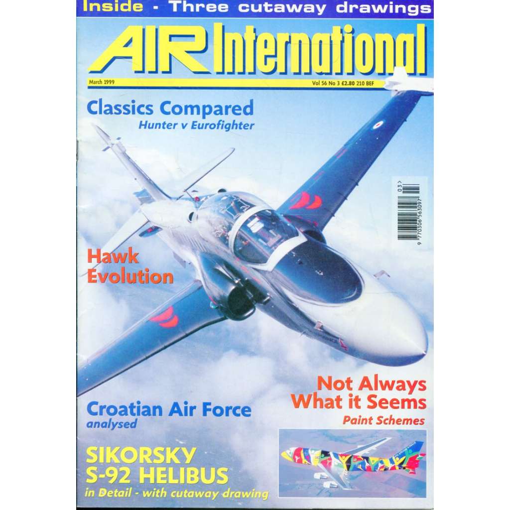 Air International 3/1999, Vol. 56, No. 3 (letectví, letadla)