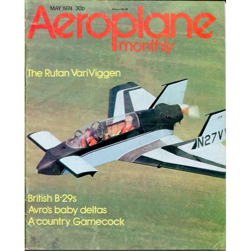 Aeroplane Monthly 5/1974, Vol. 2, No. 5 (letectví, letadla)