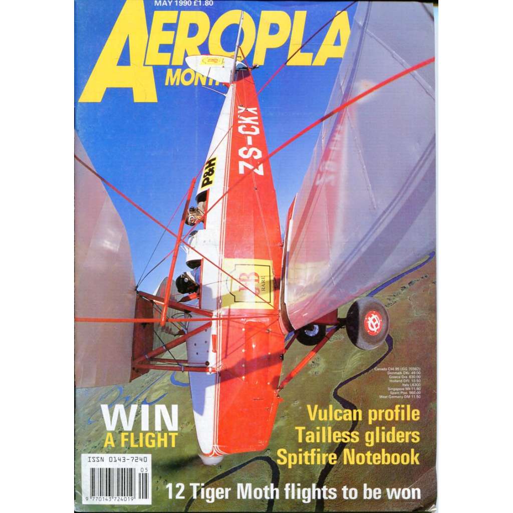 Aeroplane Monthly 5/1990, Vol. 18, No. 5, Issue No. 205 (letectví, letadla)