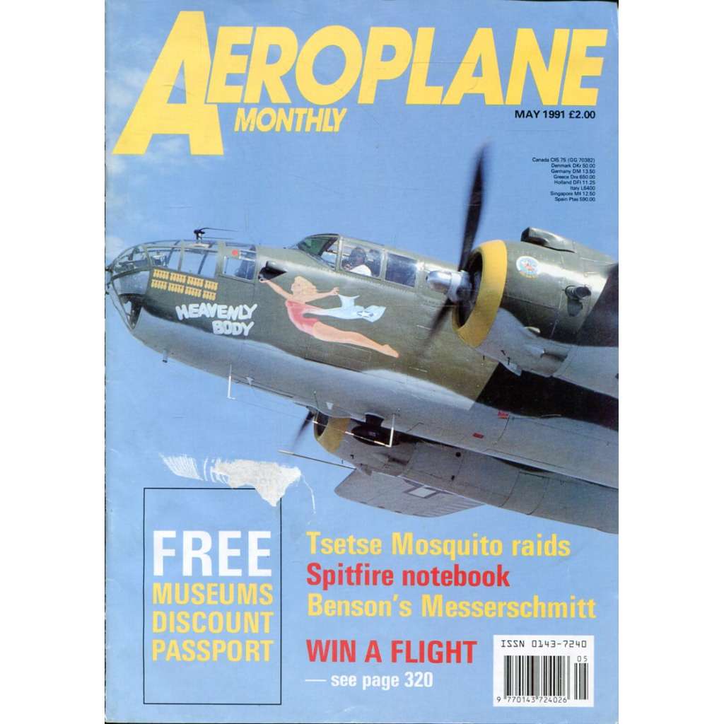 Aeroplane Monthly 5/1991, Vol. 19, No. 5, Issue No. 217 (letectví, letadla)