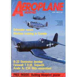 Aeroplane Monthly 4/1989, Vol. 17, No. 4, Issue No. 192 (letectví, letadla)