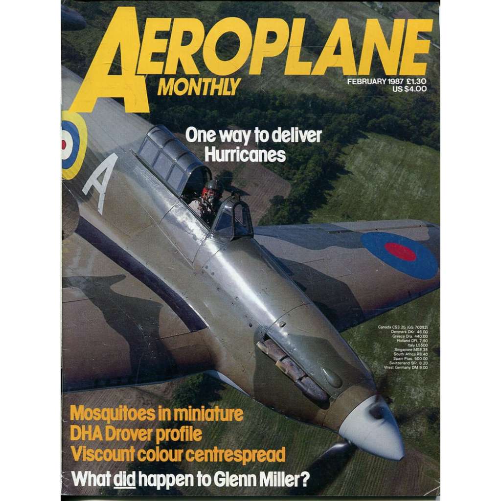 Aeroplane Monthly 2/1987, Vol. 15, No. 2, Issue No. 166 (letectví, letadla)