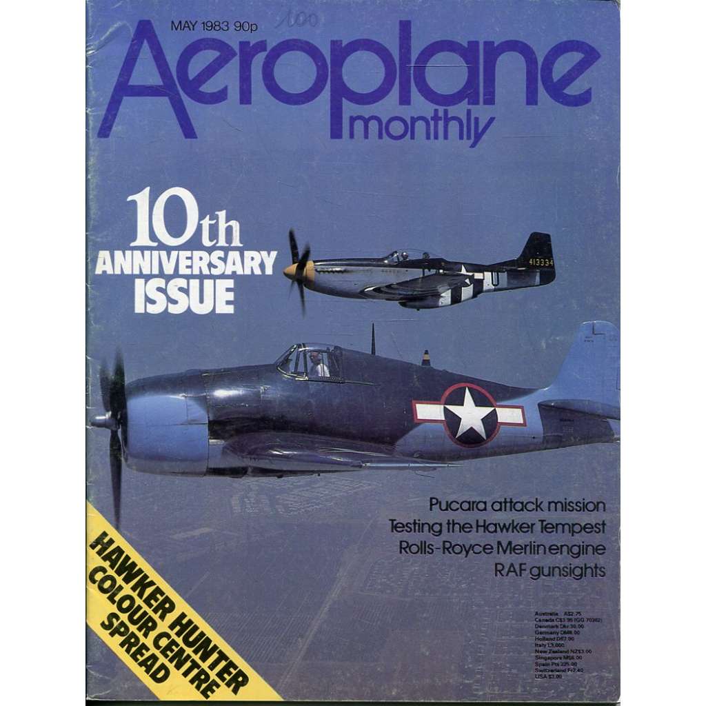 Aeroplane Monthly 5/1983, Vol. 11, No. 5, Issue No. 121 (letectví, letadla)