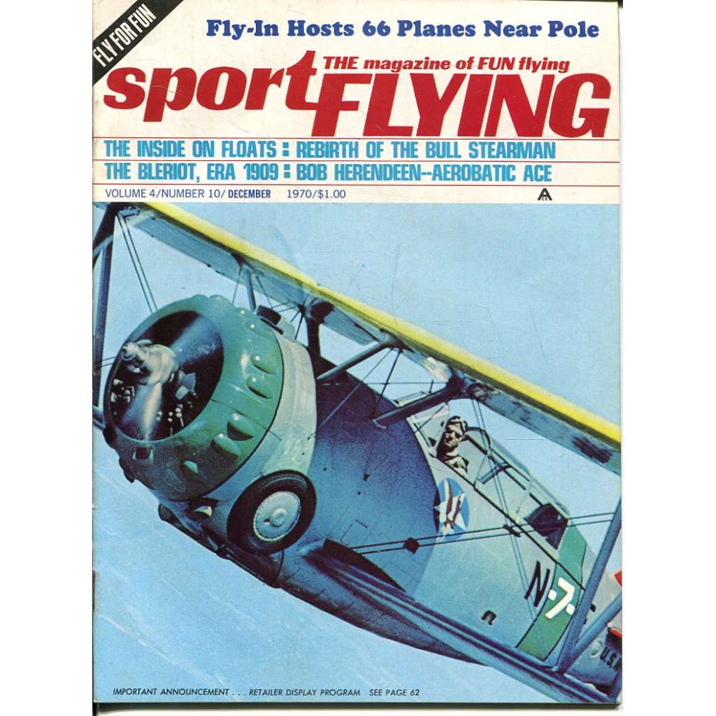 Sport Flying 12/1970, Vol. 4, No. 10 (letadla, letectví)