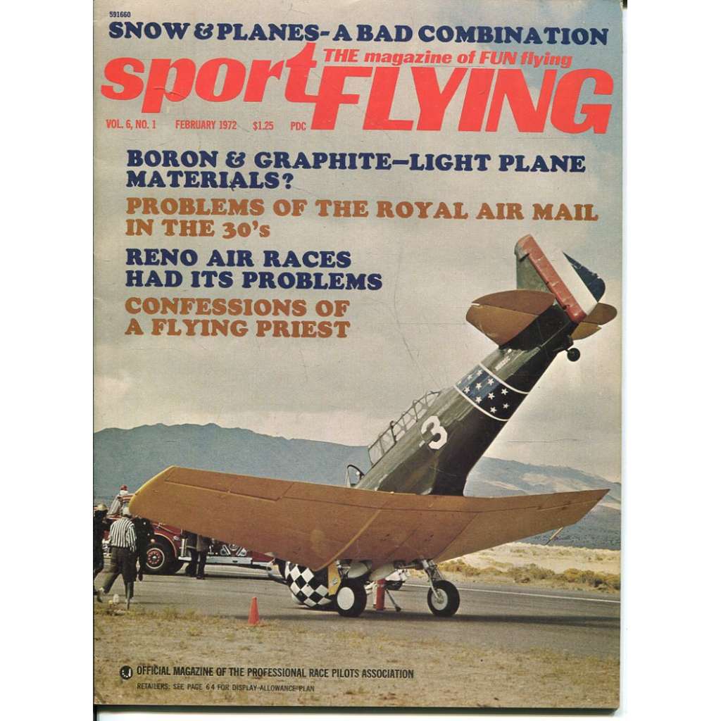 Sport Flying 2/1972, Vol. 6, No. 1 (letadla, letectví)