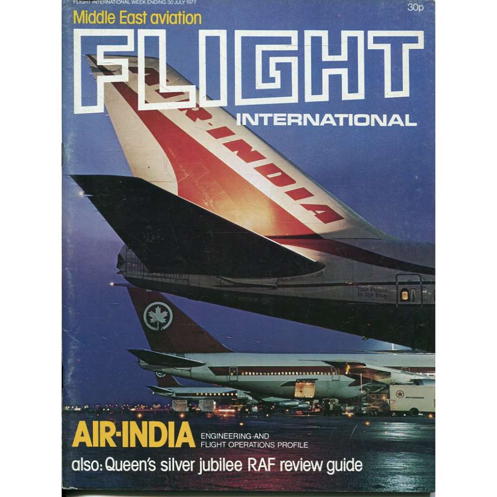 Flight International 30/7/1977, No. 3568, Vol. 112 (letadla, letectví)