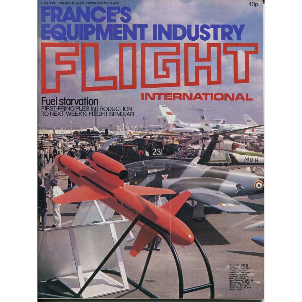 Flight International 29/3/1980, No. 3706, Vol. 117 (letadla, letectví)