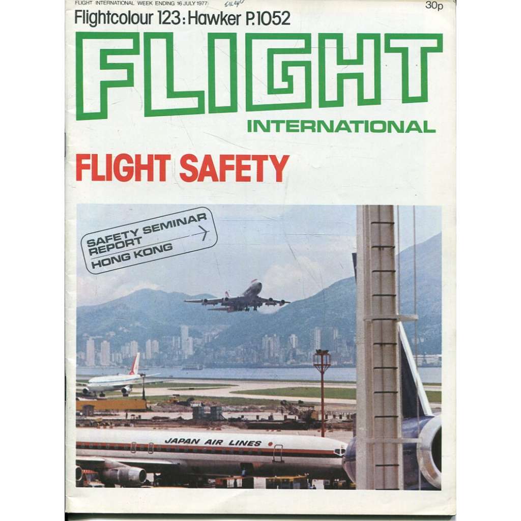 Flight International 16/7/1977, No. 3566, Vol. 112 (letadla, letectví)