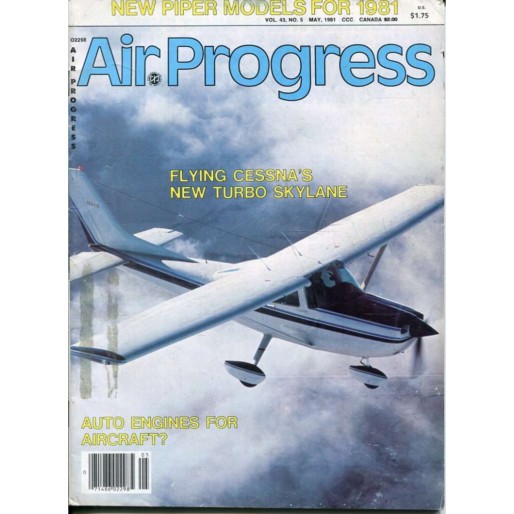 Air Progress 5/1981, Vol. 43, No. 5 (letectví, letadla)