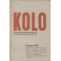 KOLO. Umělecký měsíčník Moravského kola spisovatelů..1.-10./1937