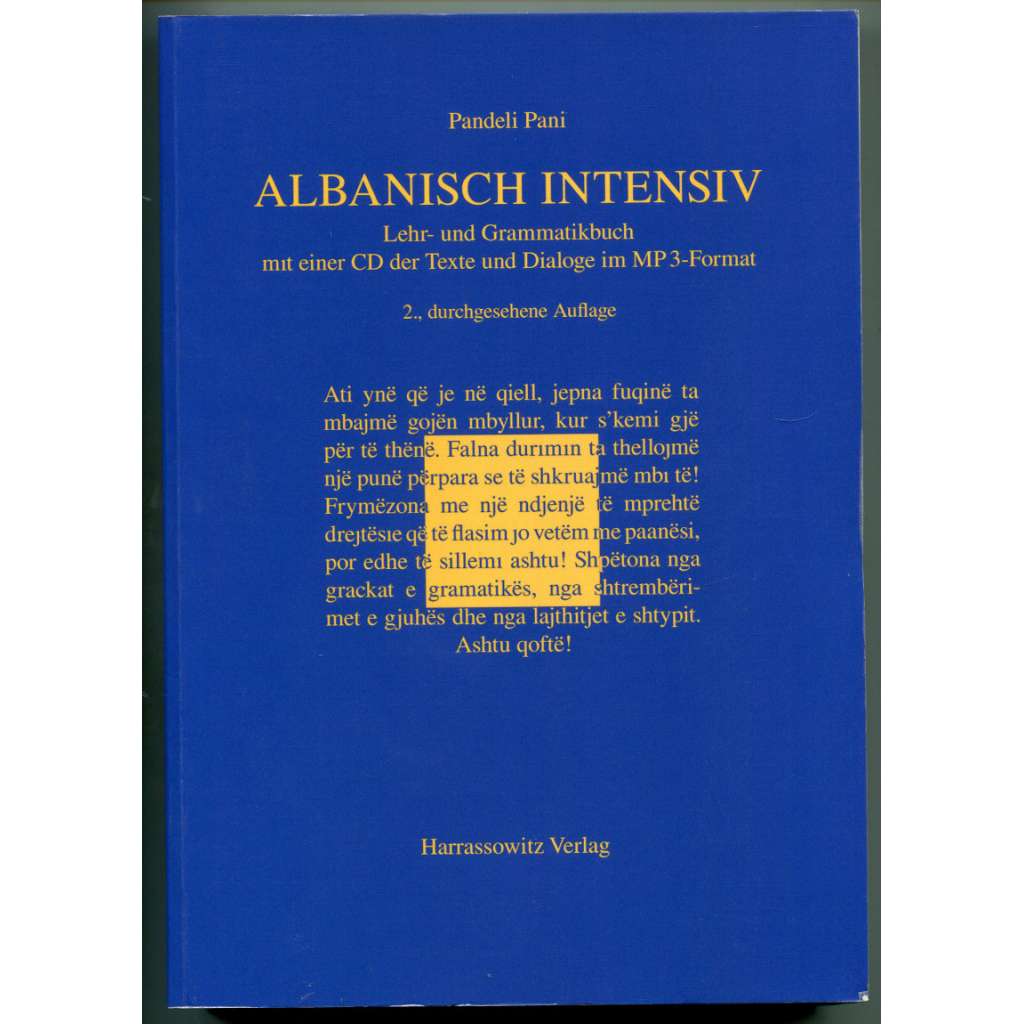 Albanisch Intensiv. Lehr- und Grammatikbuch