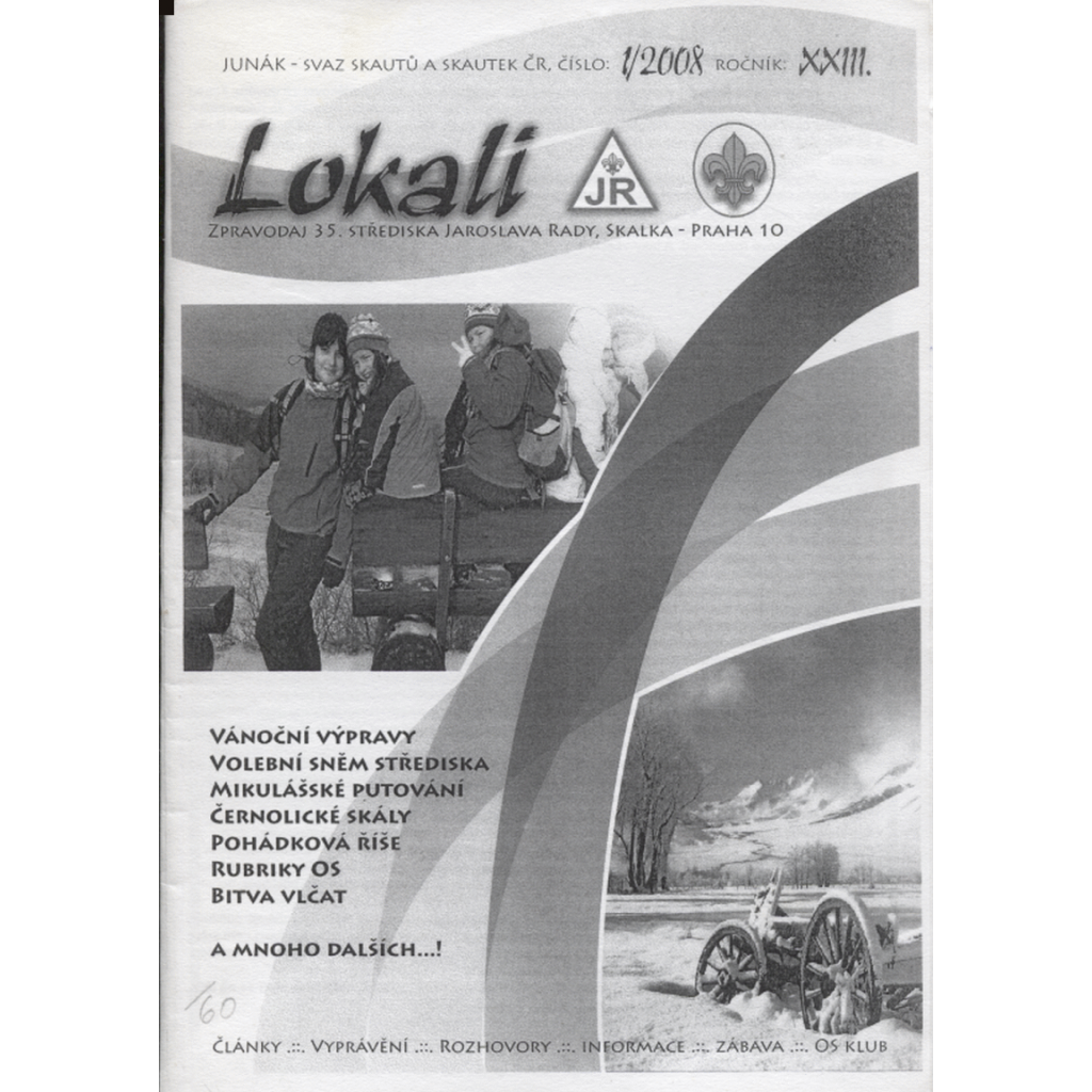 Lokali, č. 1/2008, ročník XXIII. (Skaut, Junák)