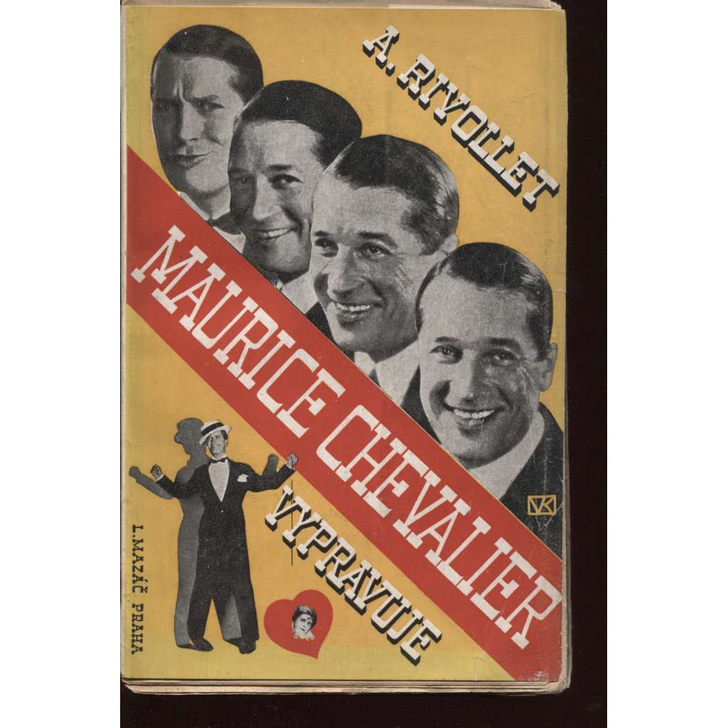 Maurice Chevalier vypravuje (obálka fotomontáž)