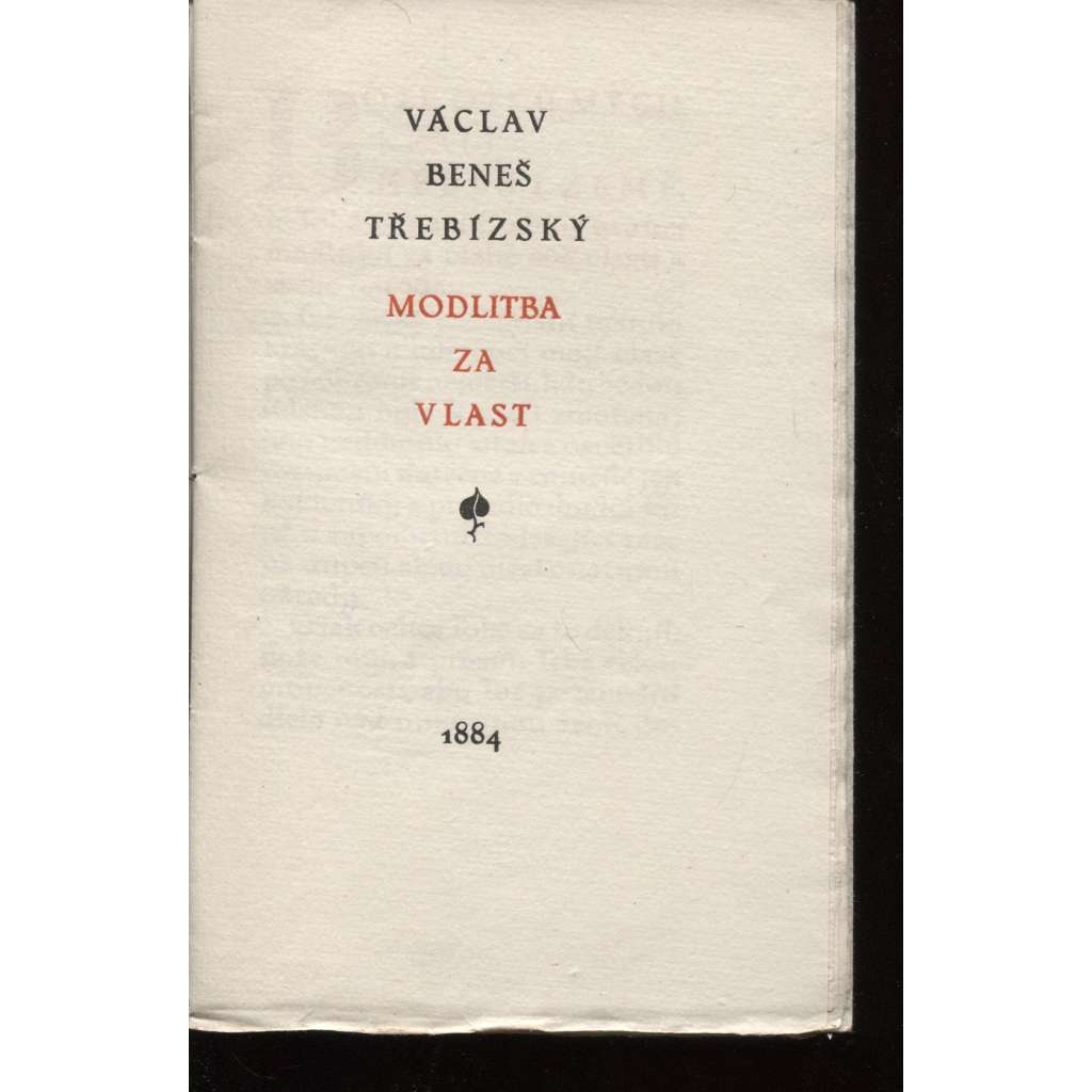 Modlitba za vlast [vytiskl Karel Dyrynk]