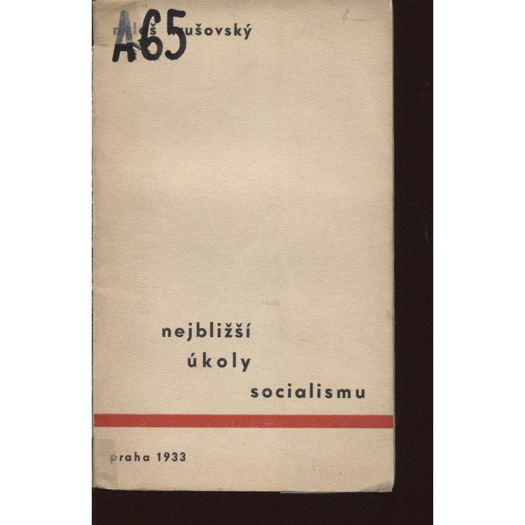 Nejbližší úkoly socialismu